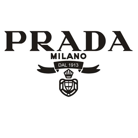 prada white transparent logo|Prada logo svg free.